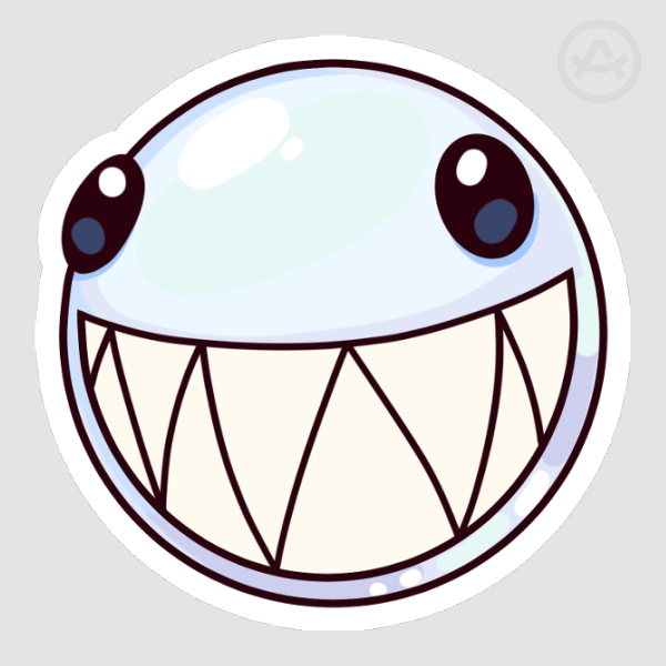 Bitty Circus / Bubble - Sticker
