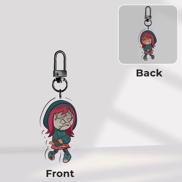 Susie/Legion double sided dead by daylight charm