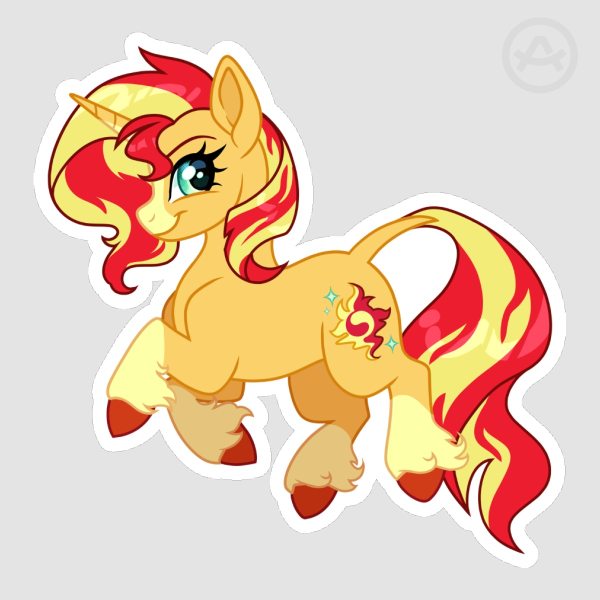 Sunset Shimmer - Sticker