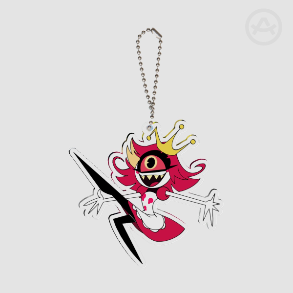 Rat Queen Niffty Acrylic Keychain