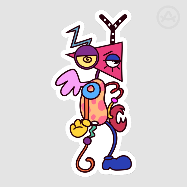 Bitty Circus / Zooble - Sticker