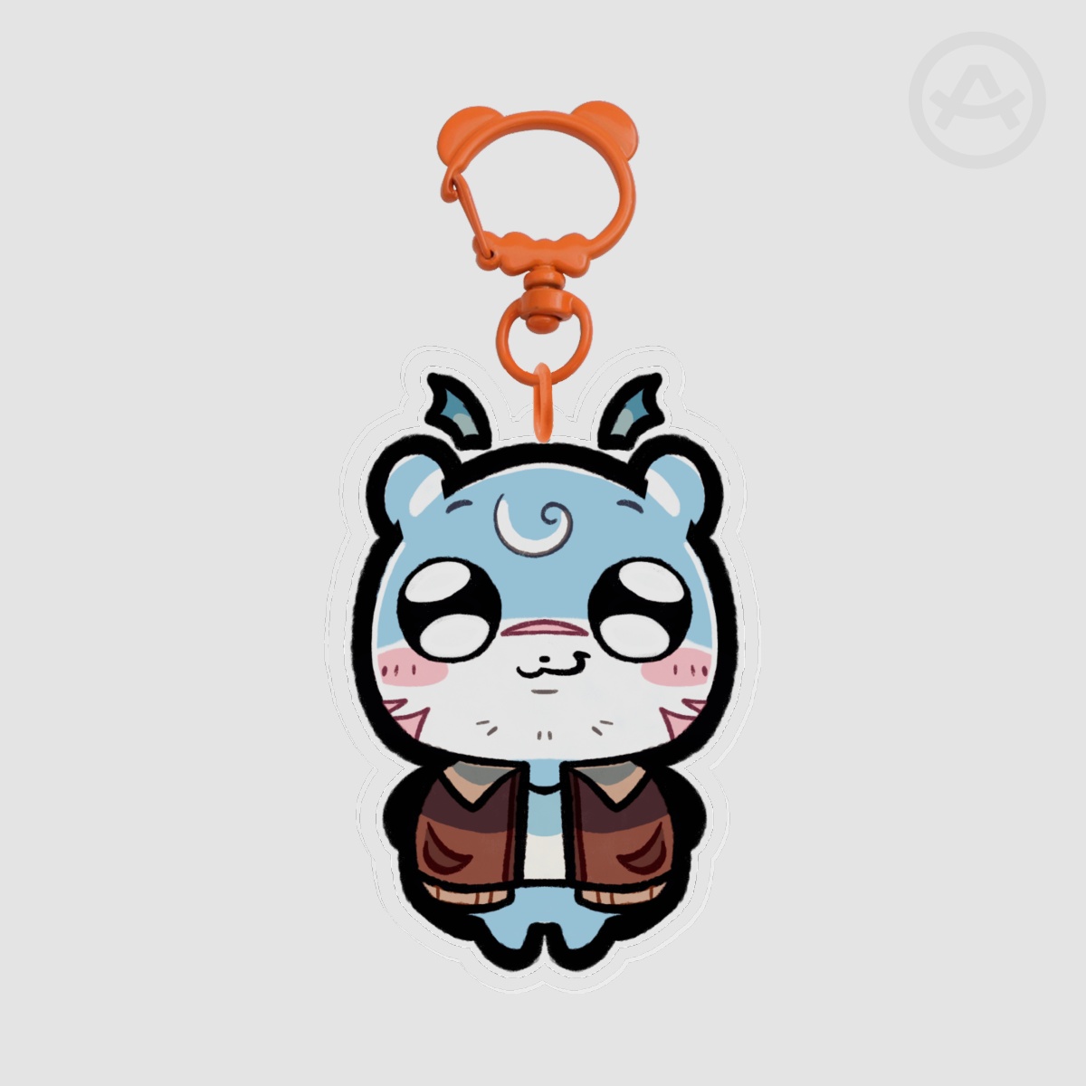 Chiikawa Scar Keychain
