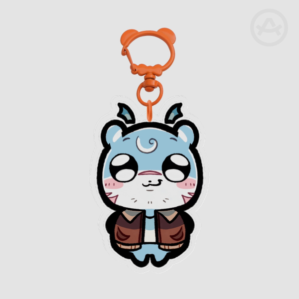 Chiikawa Scar Keychain