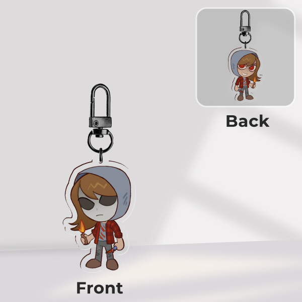 Julie/Legion double sided dead by daylight charm