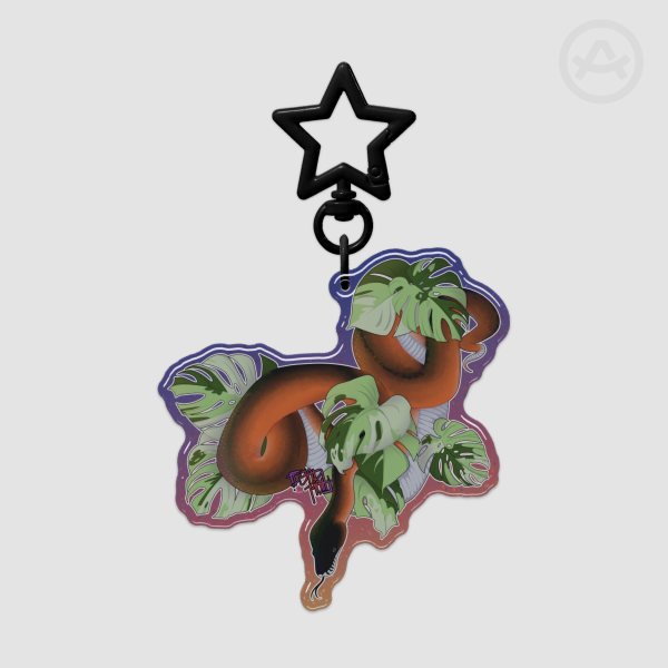 Northern WLP Glitter Acrylic Keychains