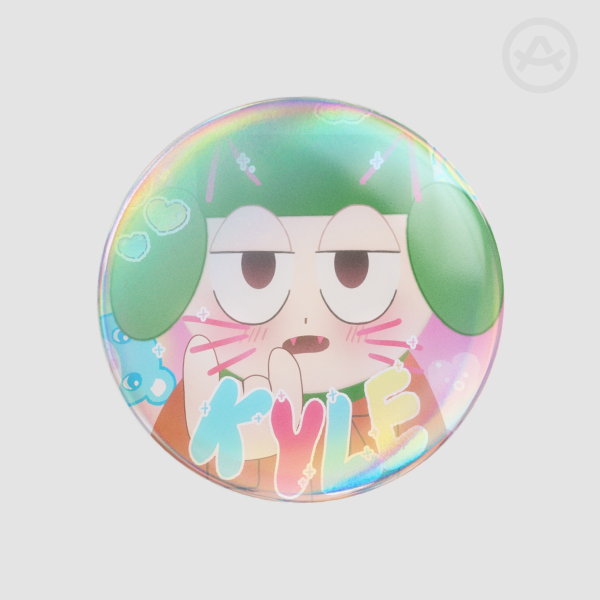 Kyle Broflovski Button Pin // South Park
