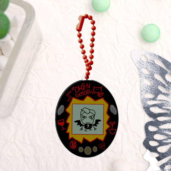 Crowley Omengotchi Keychain