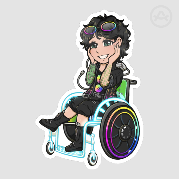 Chibi Everything! - Mac (Sticker)