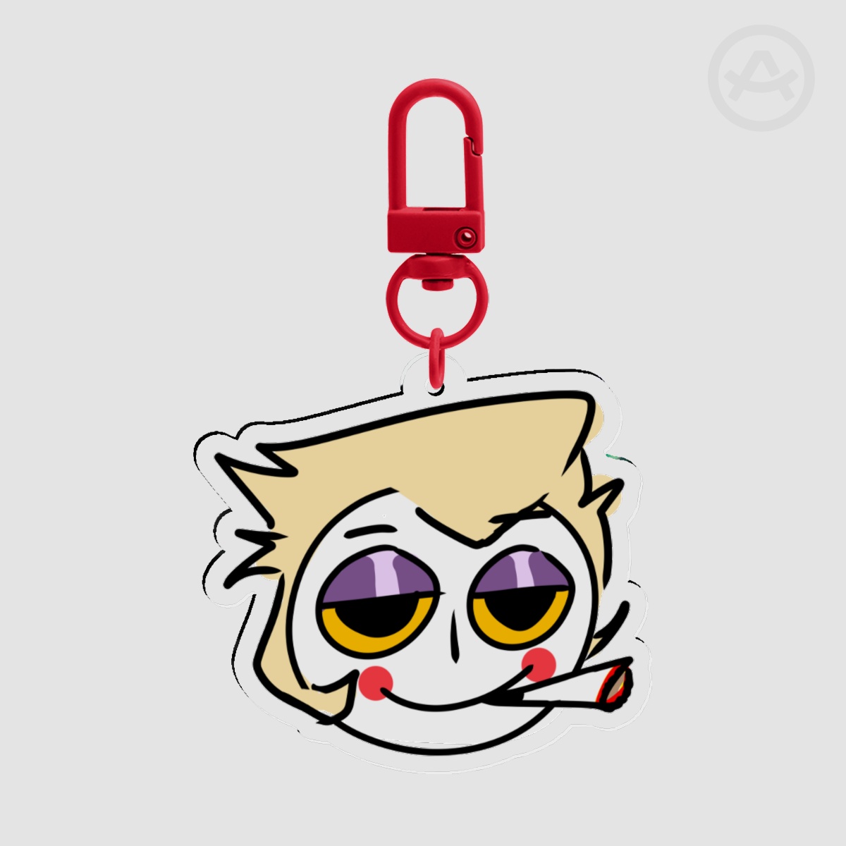 Blunt Lucifer April Fools Clear Acrylic Keychains