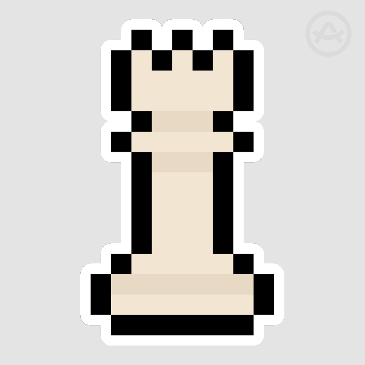 Chess Rook Sticker
