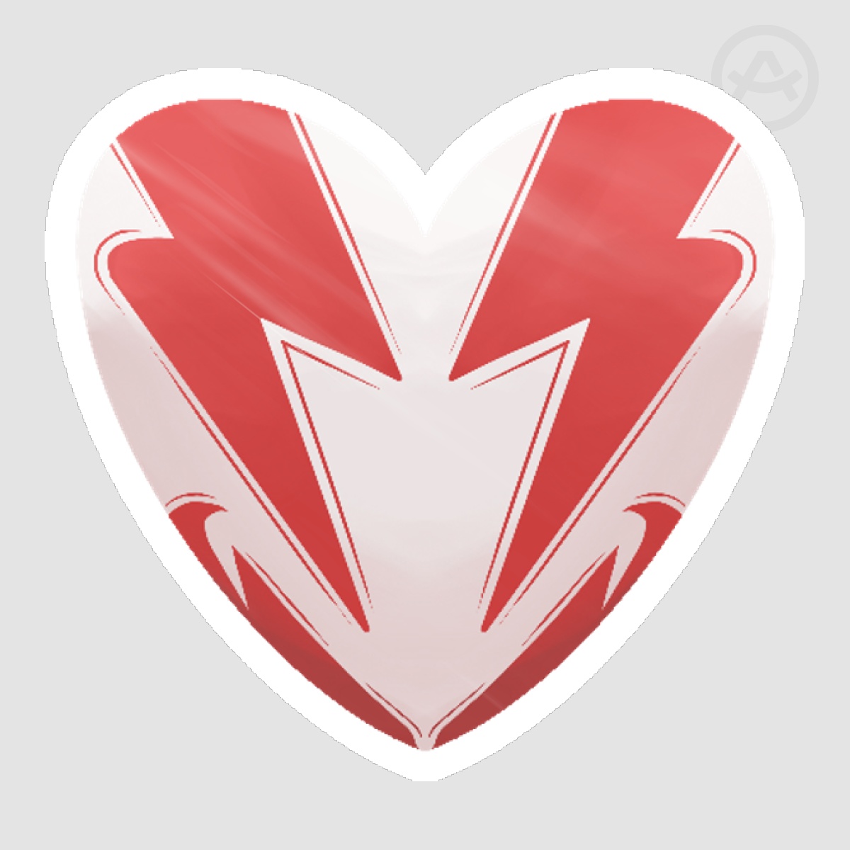 Drift Transformers Heart Sticker