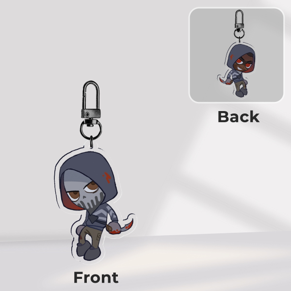 Joey/Legion double sided dead by daylight charm