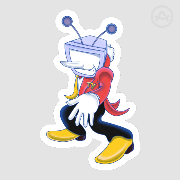 Tenna Adventure 2 Die Cut Sticker