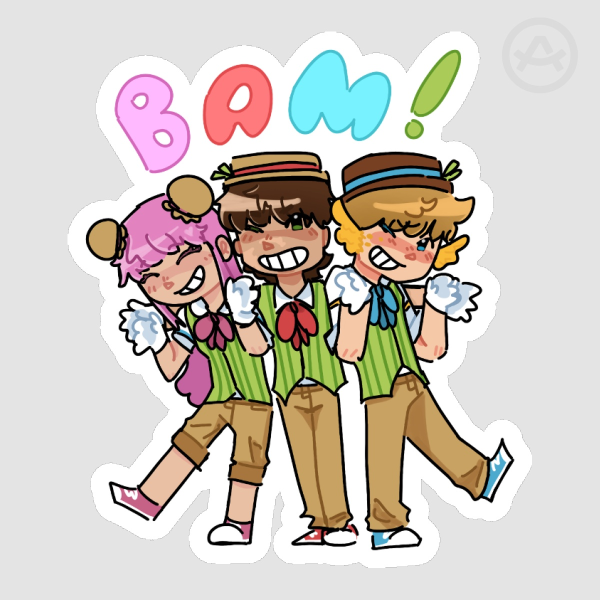 Bamboozlers sticker