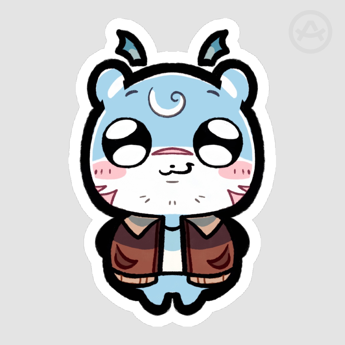 Chiikawa Scar Sticker