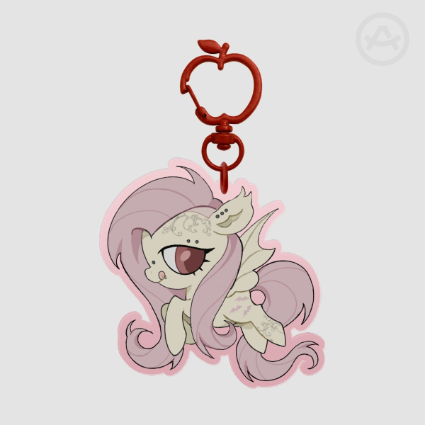 MLP FIM Flutteryshy | Flutterbat keychain