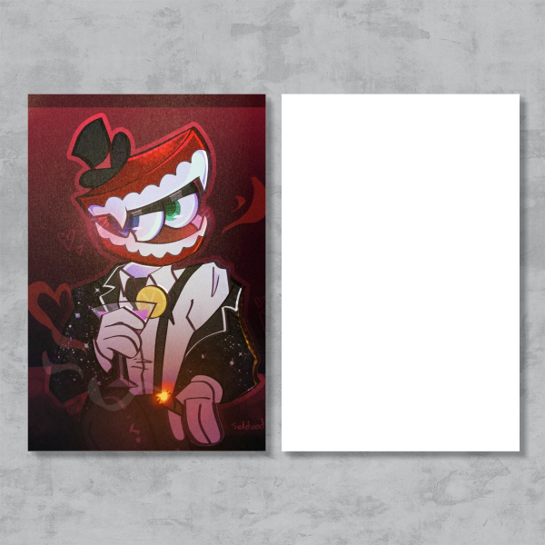 Caine Postcard print