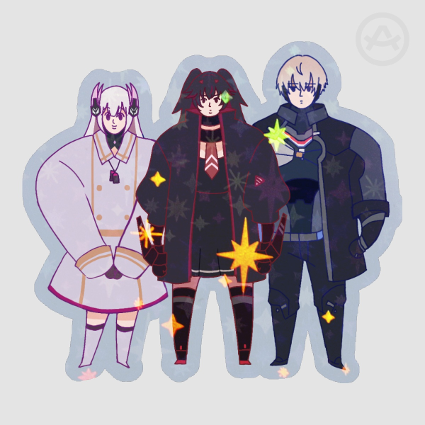 [Fanmerch] buff gray raven