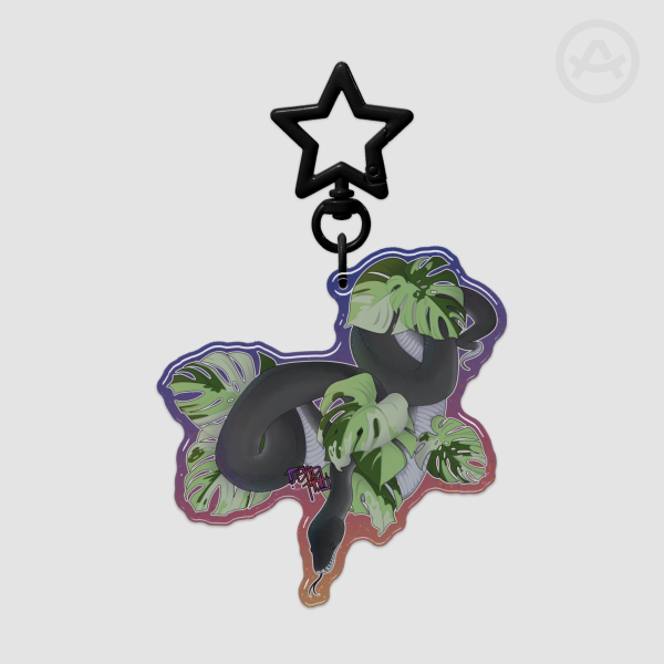 Southern WLP Glitter Acrylic Keychains