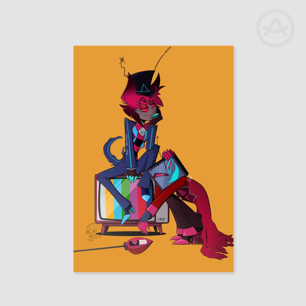 RADIOSTATIC SWAP OUTFITS Poster Printing A5