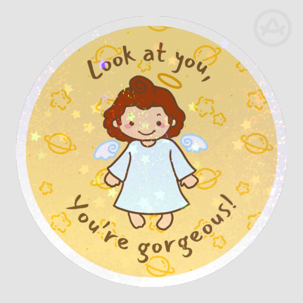 Angel Crowley Sticker