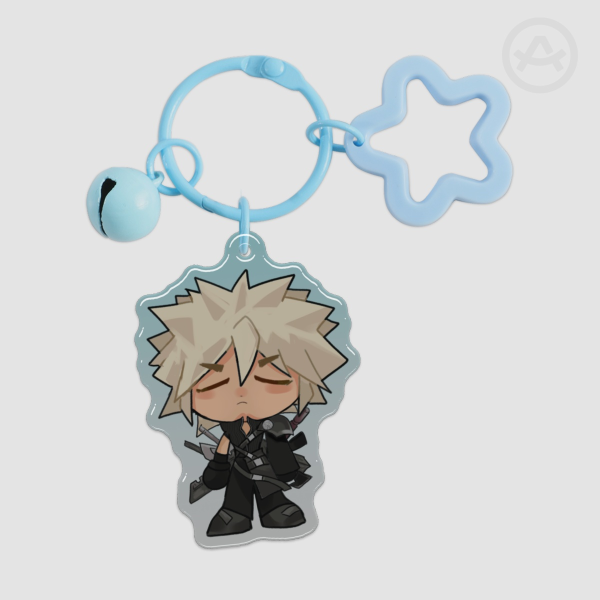 Cloud FFVII Keychain
