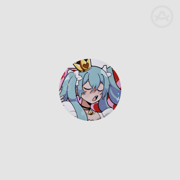 Hatsune Miku - The World is Mine Button Pin