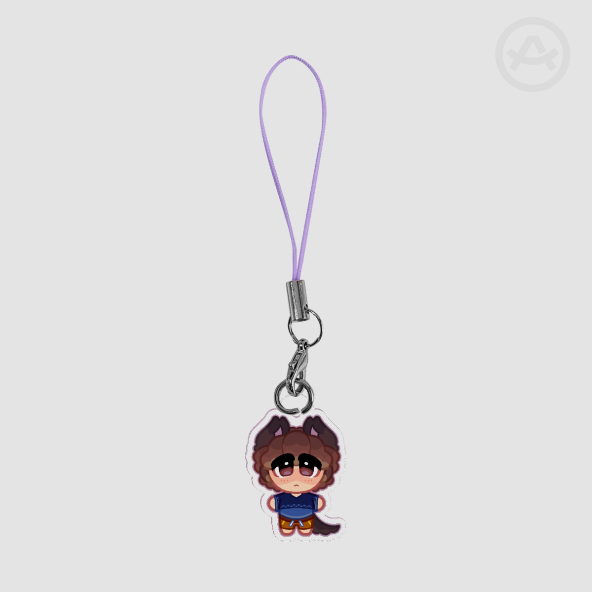 Rylan Phone Charm Style Keychain