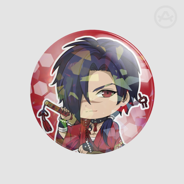 Koujaku Round Badge Button Pin (DRAMAtical Murder)