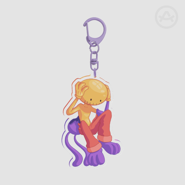 Skinned Jax Keychain