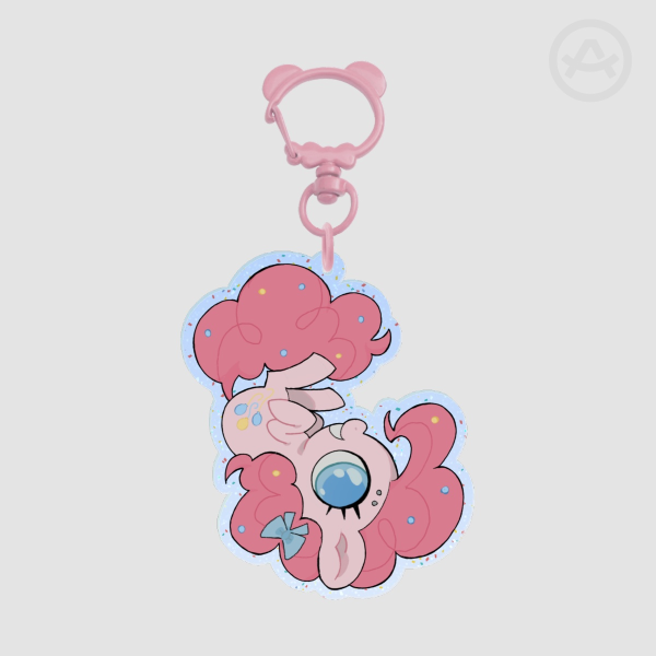 MLP FIM pinkie pie keychain