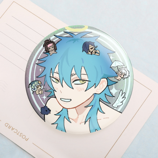 Dramatical murder DMMD Aoba glitter badge