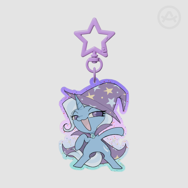 MLP FIM Trixie keychain