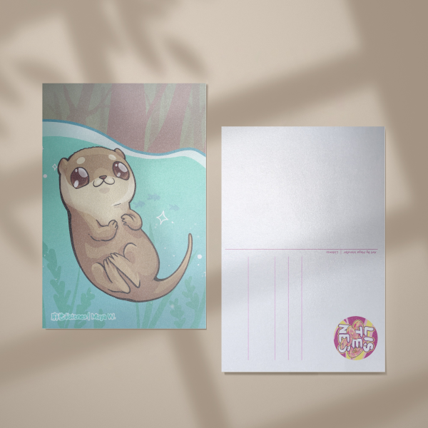 Otter Pearl-Postcard