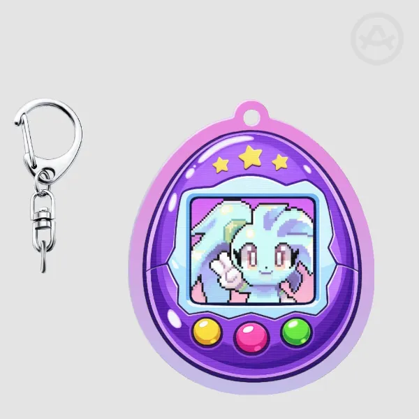Spaicy Virtual Pet Keychain