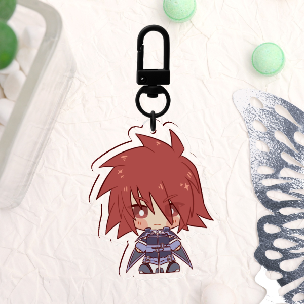 [FANMERCH] Tales of Symphonia: Kratos Keychain
