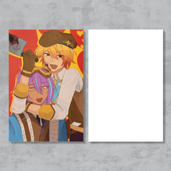 Ruikasa postcard print