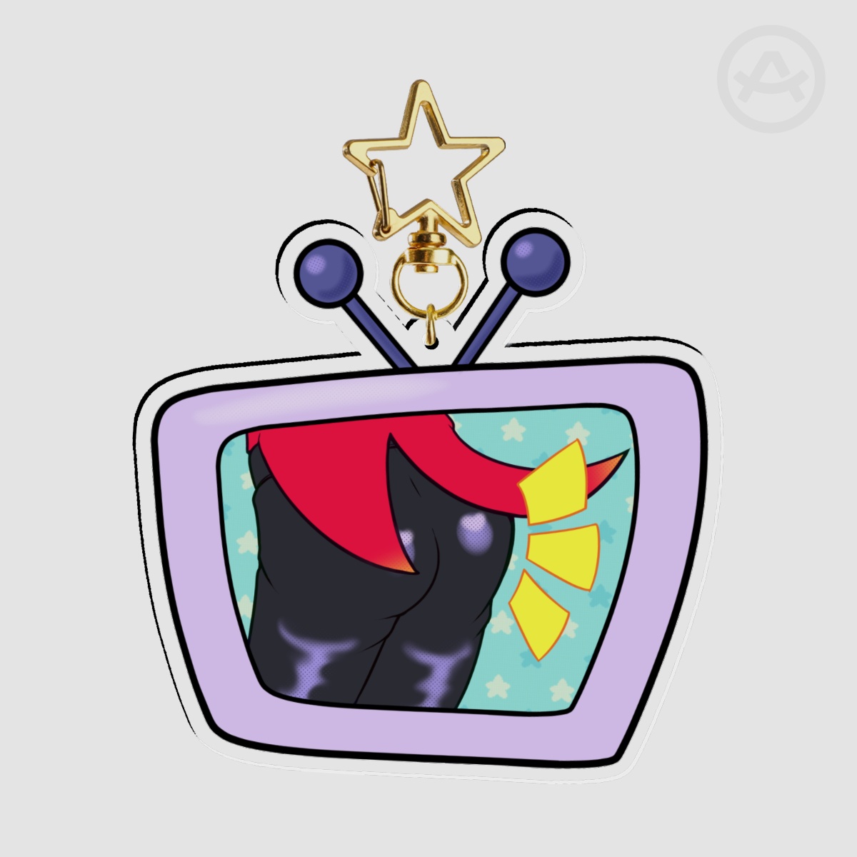 ACRYLIC CHARM - DELTARUNE Mr. Ant Tenna's Booty
