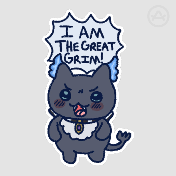 The Great Grim - Sticker