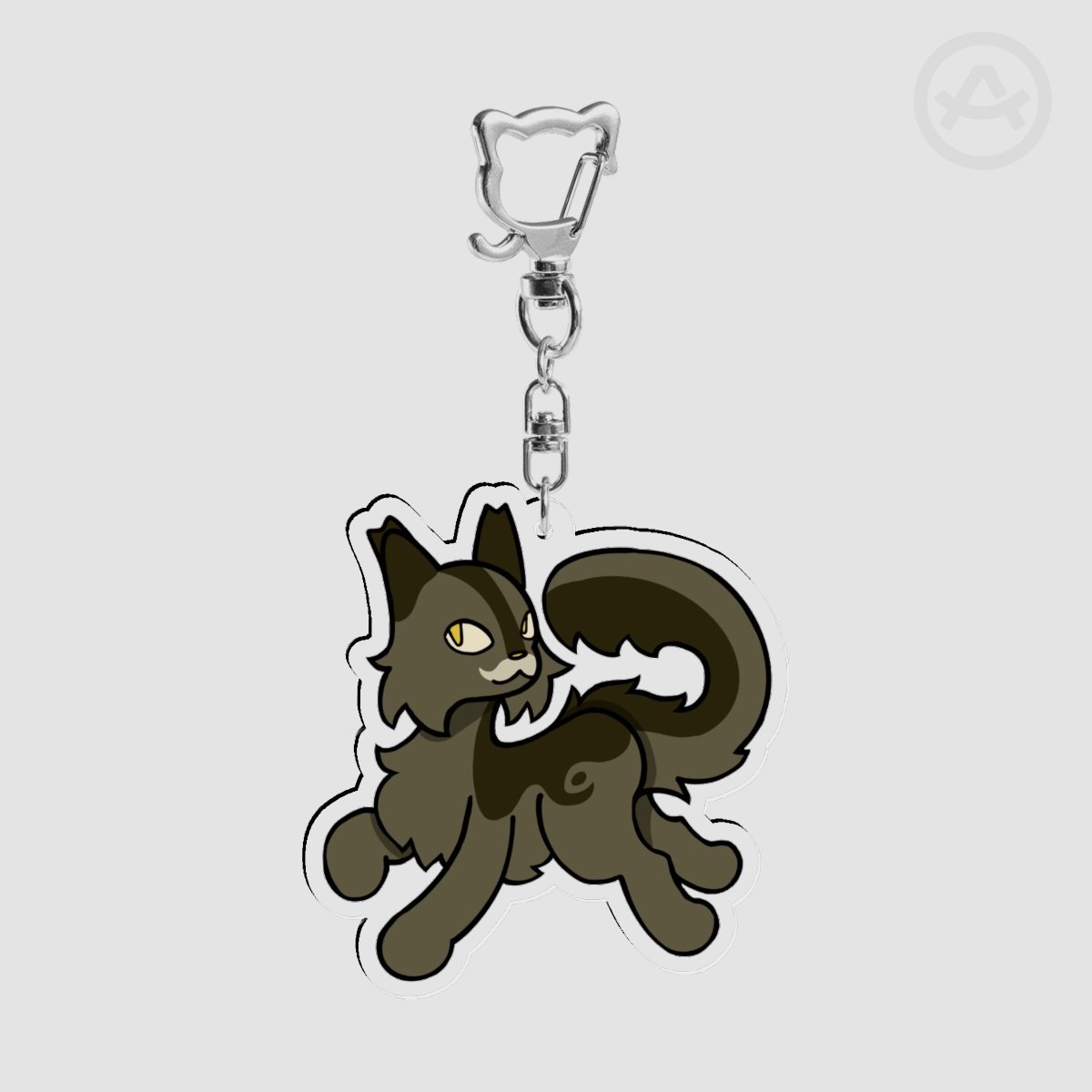 Graystripe keychain
