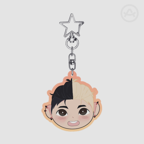 hongjoong Guerrilla Keychains