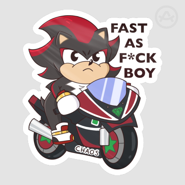 Shadow the Hedgehog Sticker