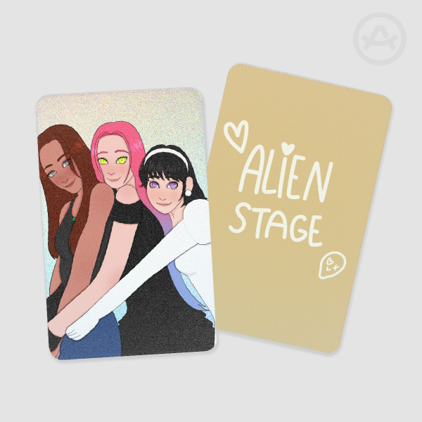 Hyuna, Mizi, and Sua photocard - Alien Stage