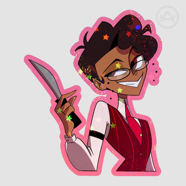 Human Alastor Sticker