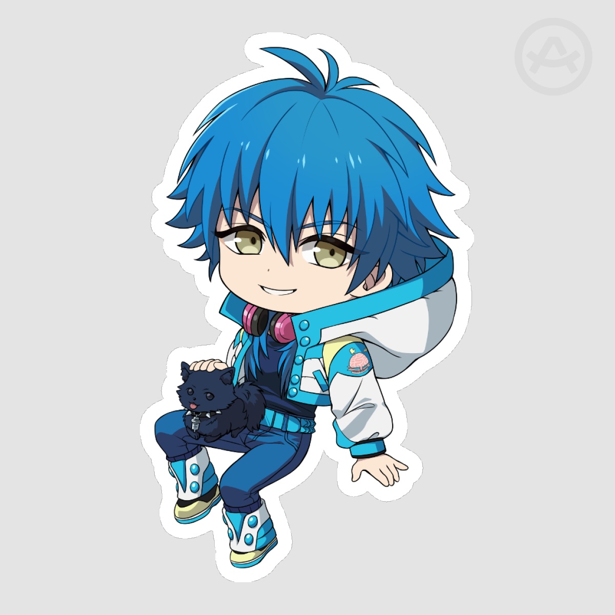 Clear Acrylic Keychain (DRAMAtical Murder) by Cilius - ACGGOODS