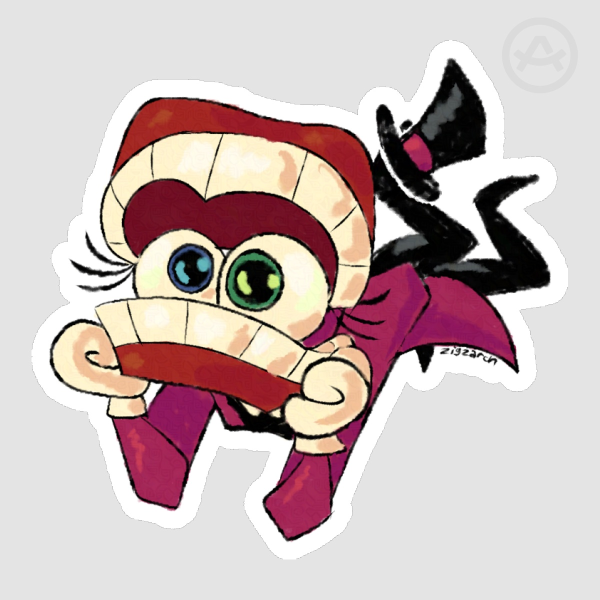 Cute Caine Sticker