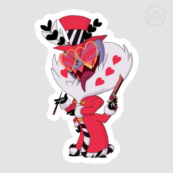 Valentino Chibi (Die Cut Sticker)