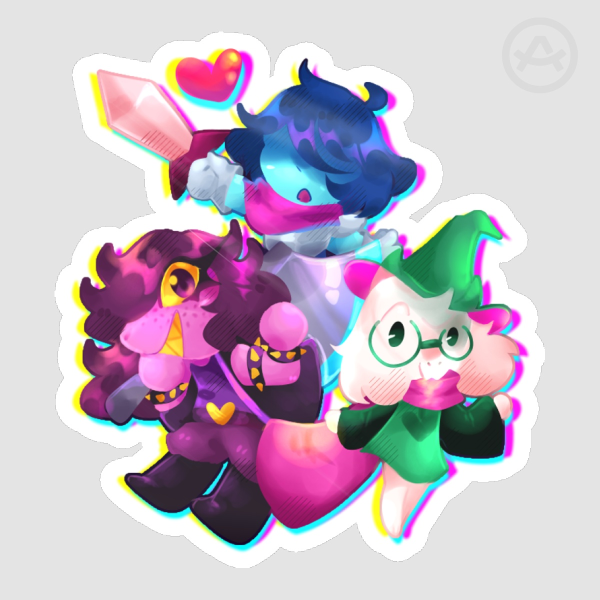 Deltarune Fun Gang Sticker