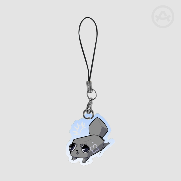 Pebble | Dandy's World | Clear Acrylic Keychains