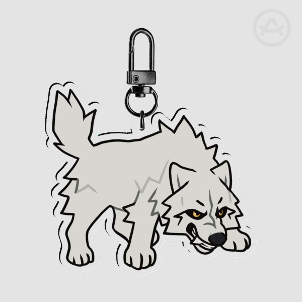 Kiba | Wolf's Rain | Anime Keychain